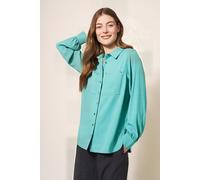 White Stuff Ella Shirt Mid Teal Größe: 10 | Business hemden Outlet | Damen | Cyan