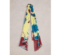 White Stuff Floral Placement Scarf in YELLOW MLT Art. WS442883 356412 442883-YELLOW MLT-ONE SIZE 5063390470360 White Stuff
