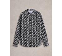 White Stuff Floral Ripple Printed Shirt in BLK MLT Art. WS441661 355538 441661-BLK_MLT-M 5063390113427 White Stuff M