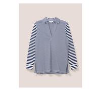 White Stuff FRAN SHIRT in NAVY MULTI 352529 439546-NAVY_MULTI-10-Small 5059514699939 White Stuff 10-S/M