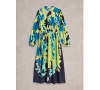 White Stuff Freya Midi Dress in GREEN PR Art. WS442741 356287 442741-GREEN PR-10 5063390454094 White Stuff