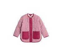 White Stuff Gingham Borg Lined Coat Deep Red Größe: 9-10 | Jacken Outlet | kids | Rot
