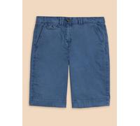 White Stuff Hayley Organic Chino Shorts 353059 440946-MID_BLUE-10 5059514977952 White Stuff 10-S/M