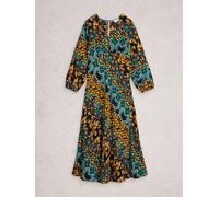White Stuff Hope Bias Cut Dress 444698 in NAVY_MULTI, Size 10R 361748 444698-NAVY_MULTI-10 5063390906364 White Stuff 10