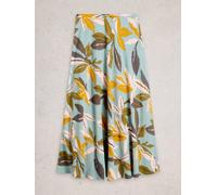 White Stuff Hope Bias Cut Maxi Skirt 444270 in BLUE_MLT, Size 10 360496 444270-BLUE_MLT-10 5063390684064 White Stuff 10