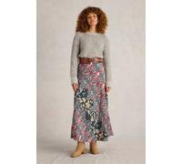 White Stuff Hope Bias Cut Maxi Skirt Teal Print Größe: 8 REGULAR | Maxiröcke Outlet | Damen | Cyan