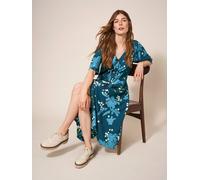 White Stuff Izzie Dress in TEAL MLT 352667 439551-TEAL_MLT-10-Small 5059514787131 White Stuff 10-S/M