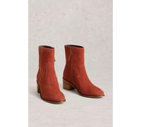 White Stuff Izzy Suede Ankle Boot Dark Orange Größe: 4 | Stiefel Outlet | Damen | Orange