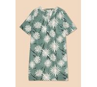 White Stuff June Linen Shift Dress 353207 440452-GREEN_PR-10 5059514862548 White Stuff 10-S/M