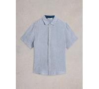White Stuff Keswick SS Linen Shirt in CHAMB BLUE Art. WS442810 356355 442810-CHAMB BLUE-M 5063390581981 White Stuff