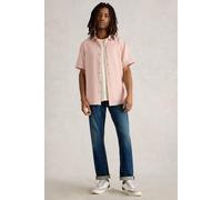 White Stuff Keswick Ss Linen Shirt Light Pink Größe: XXL | Casual hemden Outlet | Herren | Weiß