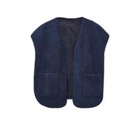 White Stuff Leia Borg Reversible Dark Navy Größe: OS | Gilets Outlet | Damen | Blau