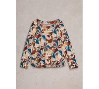 White Stuff LONG SLEEVE WEAVER TEE in NAT PR Art. WS441742 355811 441742-NAT_PR-10/Small 5063390100120 White Stuff 10-S/M