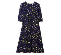 White Stuff Lucy Eco Vero Midi Dress in NAVY MULTI 352661 439547-NAVY_MULTI-10-Small 5059514777675 White Stuff 10-S/M