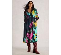 White Stuff Lucy Midi Dress Pink Multi Größe: 10 REGULAR | Midikleider Outlet | Damen | Rosa