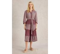 White Stuff Mabel Mixed Print Dress Navy Multi Größe: 10R | Midikleider Outlet | Damen | Blau