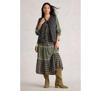 White Stuff Mabel Mixed Print Skirt Black Multi Größe: 14R | Midiröcke Outlet | Damen | Schwarz