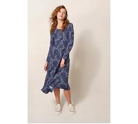 White Stuff Madeline Eco Vero Jersey Dre Blue Größe: 24 REGULAR | Midikleider Outlet | Damen | Blau