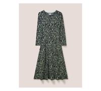 White Stuff Madeline Eco Vero Jersey Dress in BLK MLT 352664 439549-BLK_MLT-10-Small 5059514688711 White Stuff 10-S/M