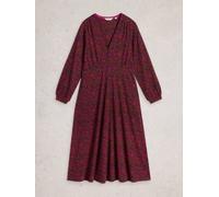 White Stuff Megan Jersey Dress 444339 in PINK_MLT, Size 10 360596 444339-PINK_MLT-10 5063390718196 White Stuff 10