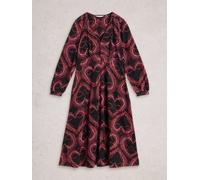 White Stuff Megan Sparkle Jersey Dress 444732 in BLK_PR, Size 10R 361773 444732-BLK_PR-10 5063390883009 White Stuff 10