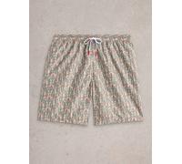 White Stuff Mens Cactus Print Volley Swimshort in NAT_PR Art WS443799 358658 443799-NAT_PR-M 5063390605458 White Stuff M
