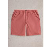 White Stuff Mens Drawstring Chino Short in DEEP_PINK Art WS443625 358511 443625-DEEP_PINK-34 5063390608701 White Stuff 34