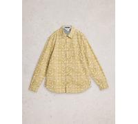 White Stuff Mens Finsbury Floral Print Shirt in YELLOW PR, Art Nr WS445317 361873 445317-YELLOW_PR-M 5063390916639 White Stuff M