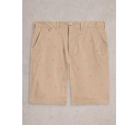 White Stuff Mens Flamingo Chino Short in NAT_PR Art WS443619 358659 443619-NAT_PR-34 5063390609043 White Stuff 34