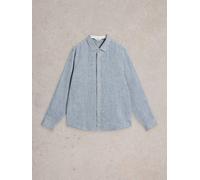 White Stuff Mens Keswick LS Linen Shirt in CHAMB BLUE, Art Nr WS442809 361891 442809-CHAMB_BLUE-M 5063390345248 White Stuff M