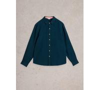White Stuff Mens Keswick LS Linen Shirt in DARK NAVY, Art Nr WS442809 361865 442809-DARK_NAVY-M 5063390345156 White Stuff M