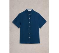 White Stuff Mens Keswick SS Linen Shirt in DARK NAVY, Art Nr WS442810 361854 442810-DARK_NAVY-M 5063390364478 White Stuff M