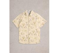 White Stuff Mens Kyoto Garden SS Printed Shirt in NAT_PR Art WS443555 358662 443555-NAT_PR-M 5063390635516 White Stuff M