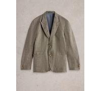 White Stuff Mens Peak Lepal Linen Blazer in KHAKI_GRN Art WS443622 358574 443622-KHAKI_GRN-40 5063390496643 White Stuff 40