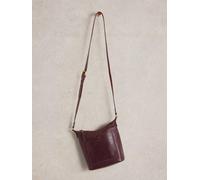 White Stuff Mini Fern Leather Crossbody in DK PLUM Art. WS438797 355304 438797-DK_PLUM-ONE SIZE 5063390148016 White Stuff ONE SIZE