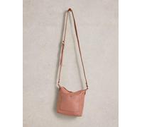 White Stuff Mini Fern Leather Crossbody in MID PINK Art. WS441118 356140 441118-MID PINK-ONE SIZE 5063390556156 White Stuff