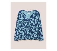 White Stuff NELLY LS TEE in TEAL PR 352537 439554-TEAL_PR-10-Small 5059514700734 White Stuff 10-S/M