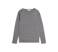 White Stuff Orla Wool Cotton Blend Jumper Mid Grey Größe: 14 | Strickpullover Outlet | Damen | Grau
