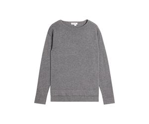 White Stuff Orla Wool Cotton Blend Jumper Mid Grey Größe: 14 | Strickpullover Outlet | Damen | Grau