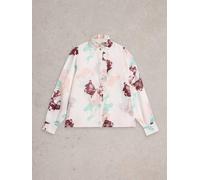White Stuff Pauline Frill Neck Top in IVORY MLT Art. WS442791 356326 442791-IVORY MLT-10 5063390461146 White Stuff