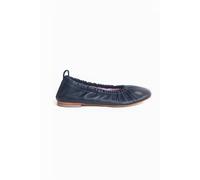 White Stuff Poppy Ruched Ballerina Dark Navy Größe: 5 | Ballerinas Outlet | Damen | Blau