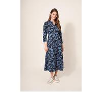 White Stuff Rua Jersey Shirt Dre Blue Printed Größe: 8R | Blusenkleider Outlet | Damen | Blau