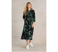 White Stuff Rua Jersey Shirt Dress in GREEN PR Art. WS441680 355743 441680-GREEN_PR-10/Small 5063390169790 White Stuff 10-S/M