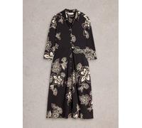 White Stuff Rua Jersey Shirt Dress in BLK_PR WS441680 355942 WS441680-BLK_PR-10R 5063390169592 White Stuff 10R