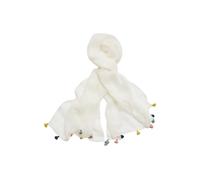 White Stuff Savannah Linen Tassel Scarf White Multi Größe: OS | Schals Outlet | Damen | Weiß