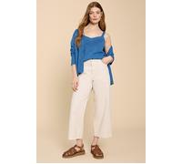 White Stuff Saxon Vest Mid Blue Größe: 16 | Tanktops Outlet | Damen | Blau