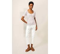 White Stuff Sherbet Tee White Multi Größe: 18 | Hemden Outlet | Damen | Weiß