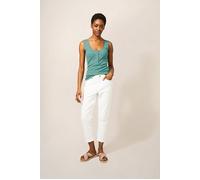 White Stuff Sherbet Vest Teal Print Größe: 16 | Tanktops Outlet | Damen | Cyan