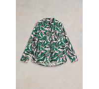 White Stuff Sophie Organic Cotton Shirt in GREEN PR Art. WS442783 356307 442783-GREEN PR-10 5063390416245 White Stuff