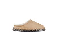 White Stuff Suede Borg Mule Slipper Light Tan Größe: M | Flip-Flops Outlet | Herren
